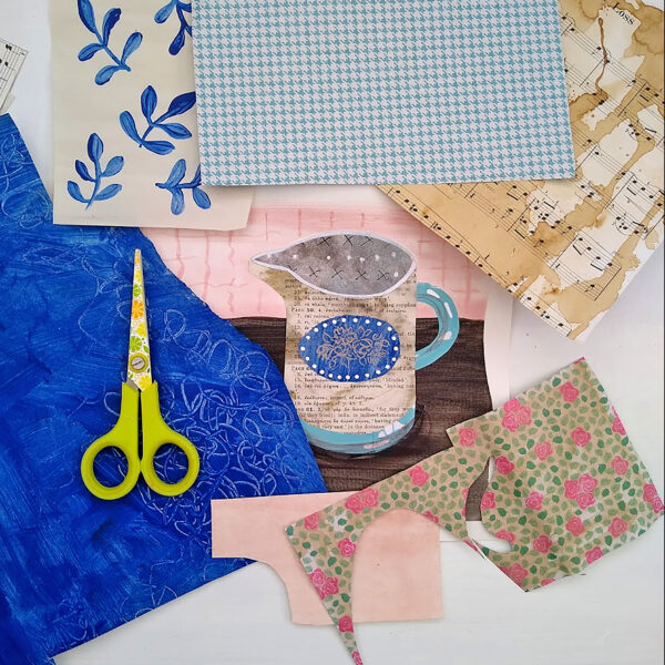 Folk Art Paper Collage Workshop - Image 4